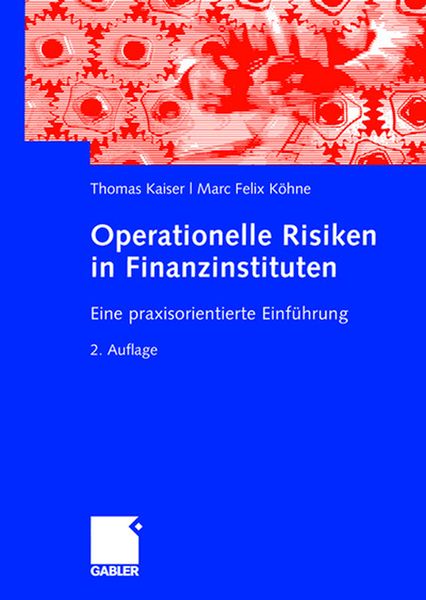 Produktbild: Operationelle Risiken in Finanzinstituten