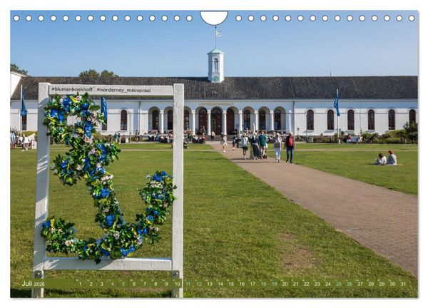 Produktbild: Nordsee Insel Norderney (Wandkalender 2026 DIN A4 quer), CALVENDO Monatskalender