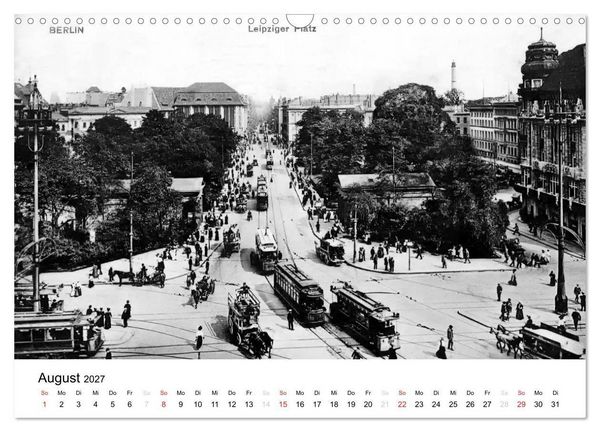 Produktbild: Gr&uuml;&szlig;e aus dem alten Berlin (Wandkalender 2027 DIN A3 quer), CALVENDO Monatskalender
