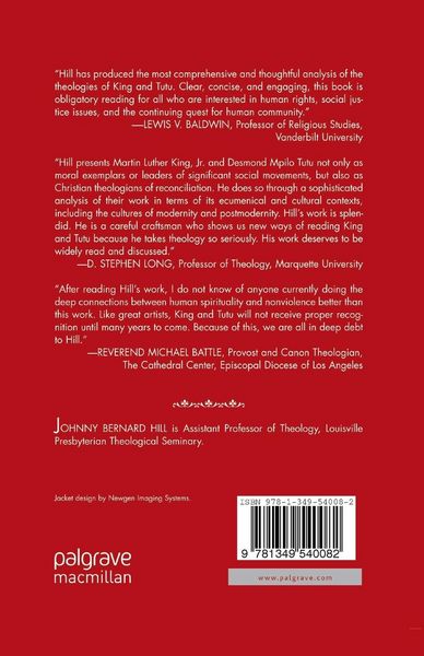 Produktbild: The Theology of Martin Luther King, Jr. and Desmond Mpilo Tutu