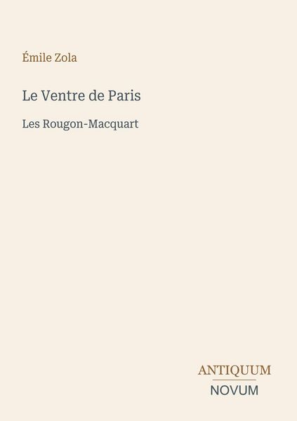 Produktbild: Le Ventre de Paris