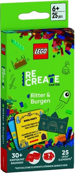 Produktbild: LEGO&reg; - ReCreate Karten - Ritter & Burgen