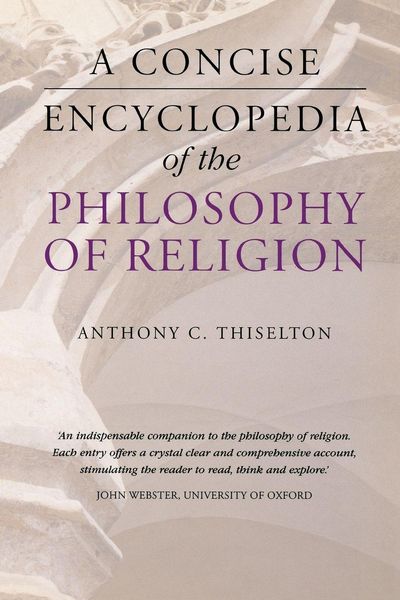 Produktbild: A Concise Encyclopedia of the Philosophy of Religion