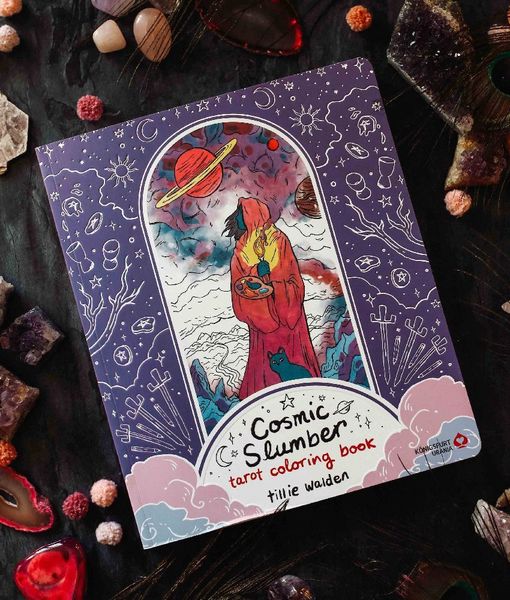 Produktbild: Cosmic Slumber Tarot Coloring Book