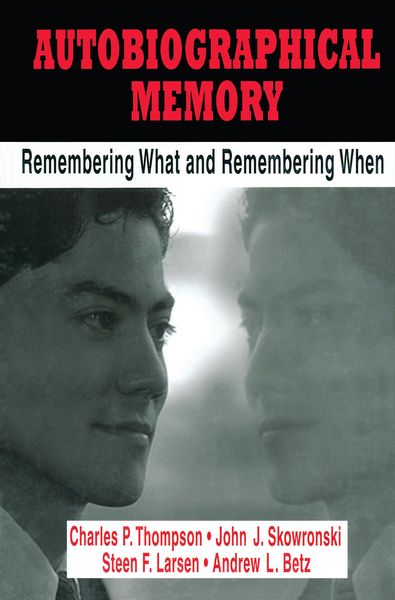 Produktbild: Autobiographical Memory