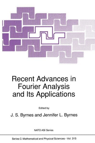 Produktbild: Recent Advances in Fourier Analysis and Its Applications