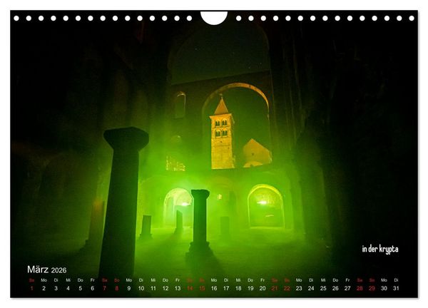 Produktbild: stiftsruine zu bad hersfeld (Wandkalender 2026 DIN A4 quer), CALVENDO Monatskalender
