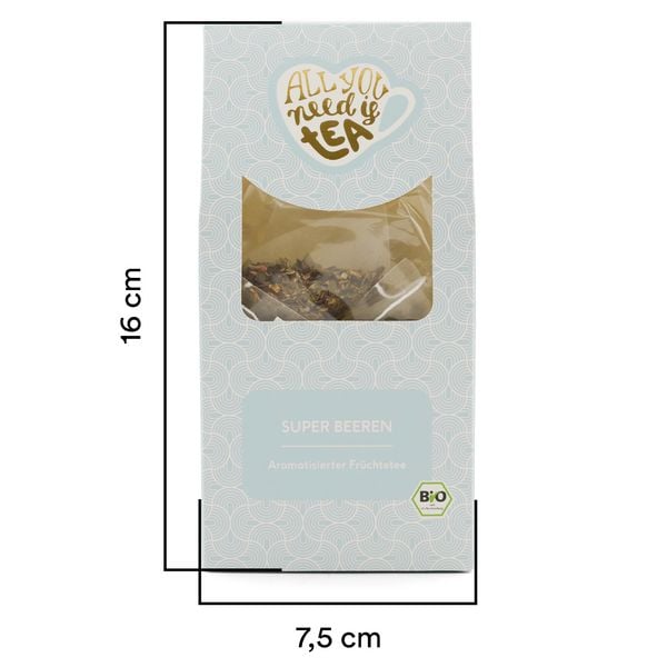 Produktbild: Kakao, Rooibos & Vanille, Aromatisierter Fr&uuml;chtetee, BIO