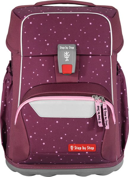 Produktbild: STEP BY STEP&reg; Schulrucksack-Set Basis 4teilig, Berry Stars