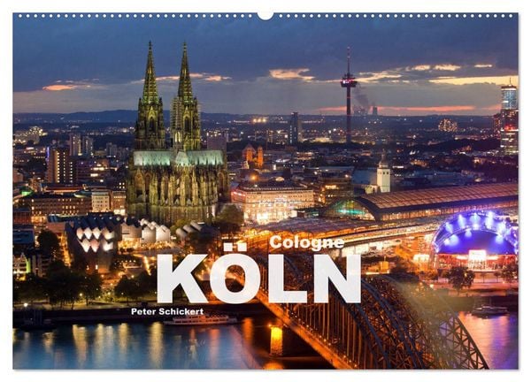 Produktbild: Cologne - K&ouml;ln (Wandkalender 2026 DIN A2 quer), CALVENDO Monatskalender