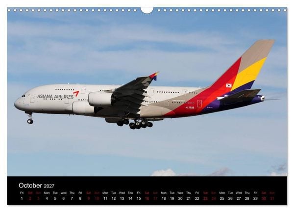 Produktbild: A380 SuperJumbo (Wall Calendar 2027 DIN A3 landscape), CALVENDO 12 Month Wall Calendar