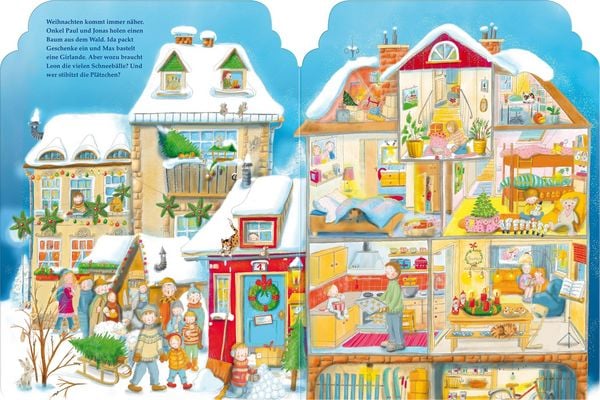 Produktbild: Mein gro&szlig;es Wimmel-Weihnachtshaus