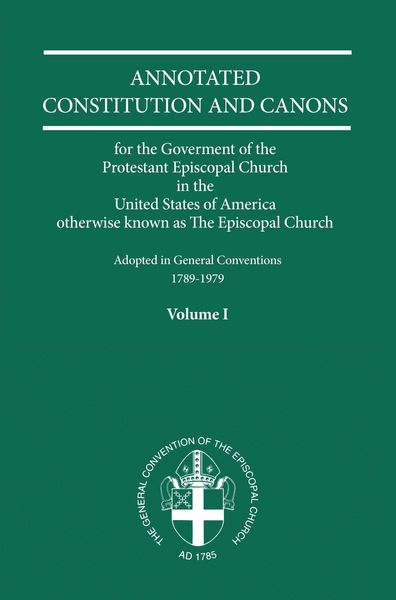 Produktbild: Annotated Constitutions and Canons Volume 1