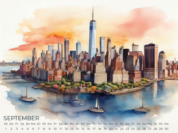 Produktbild: New York Artwork Edition Kalender 2027