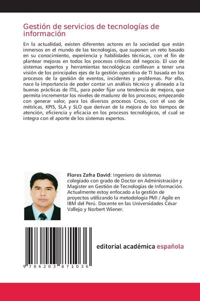 Produktbild: Gesti&oacute;n de servicios de tecnolog&iacute;as de informaci&oacute;n