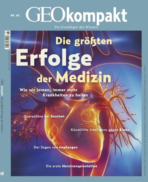 Produktbild: GEO kompakt 68/2021 - Die gr&ouml;&szlig;ten Erfolge der Medizin