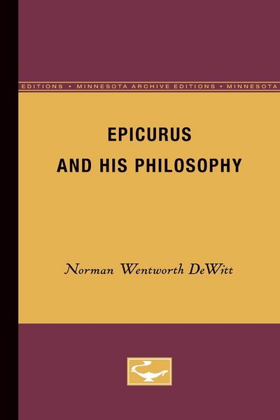 Produktbild: Epicurus and His Philosophy