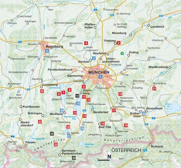 Radtouren am Wasser München & Umgebung