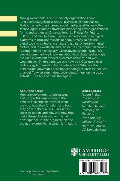 Produktbild: Climate Activism, Digital Technologies, and Organizational Change