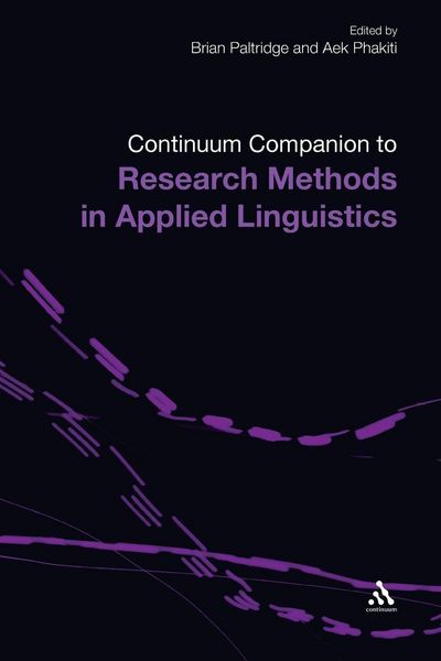 Produktbild: Continuum Companion to Research Methods in Applied Linguistics