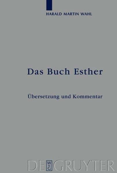 Produktbild: Das Buch Esther