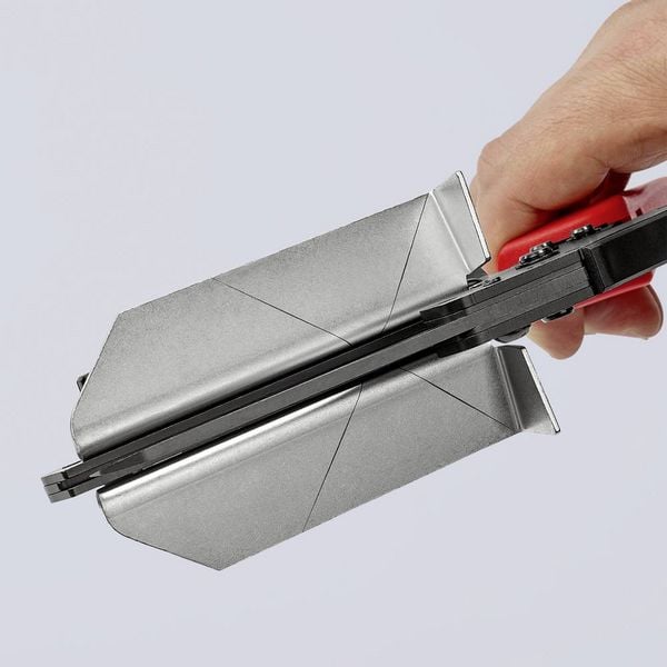 Produktbild: Knipex 95 02 21 Kunststoffschere Geeignet f&uuml;r (Abisoliertechnik) Kabelkan&auml;le 4mm