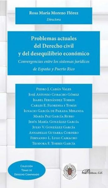 Produktbild: Problemas actuales del Derecho civil y del desequilibrio econ&oacute;mico : convergencias entre los sistemas jur&iacute;dicos de Espa&ntilde;a y Puerto Rico