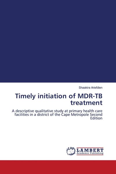 Produktbild: Timely initiation of MDR-TB treatment