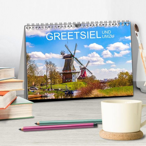 Produktbild: Greetsiel und Umzu (Tischkalender 2026 DIN A5 quer), CALVENDO Monatskalender