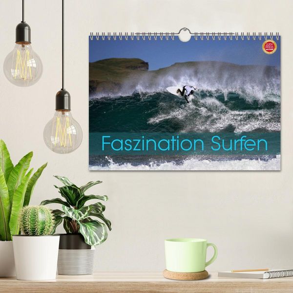 Produktbild: Faszination Surfen (Wandkalender 2026 DIN A4 quer), CALVENDO Monatskalender