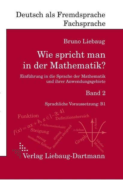 Produktbild: Wie spricht man in der Mathematik? Band 2