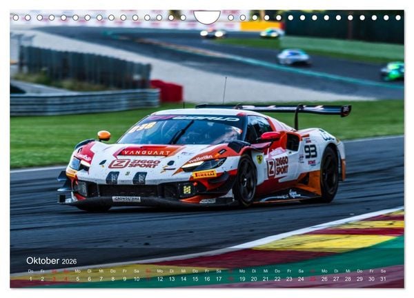 Produktbild: Motorsport aus Maranello (Wandkalender 2026 DIN A4 quer), CALVENDO Monatskalender