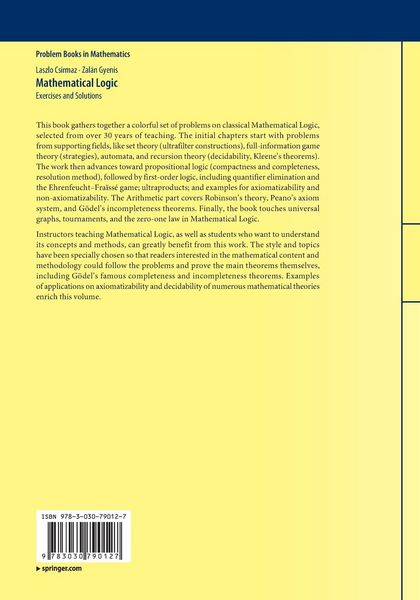Produktbild: Mathematical Logic