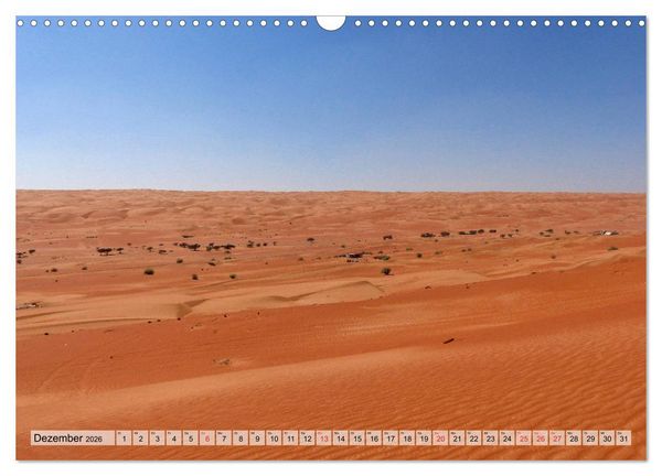 Produktbild: Oman - Zauberhafte Landschaften (Wandkalender 2026 DIN A3 quer), CALVENDO Monatskalender