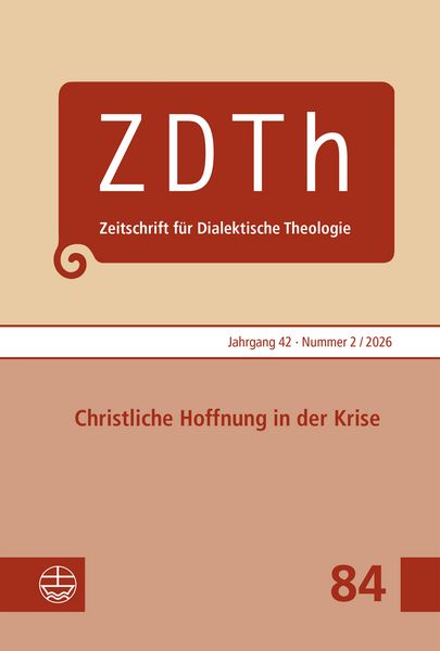 Produktbild: Christliche Hoffnung in der Krise