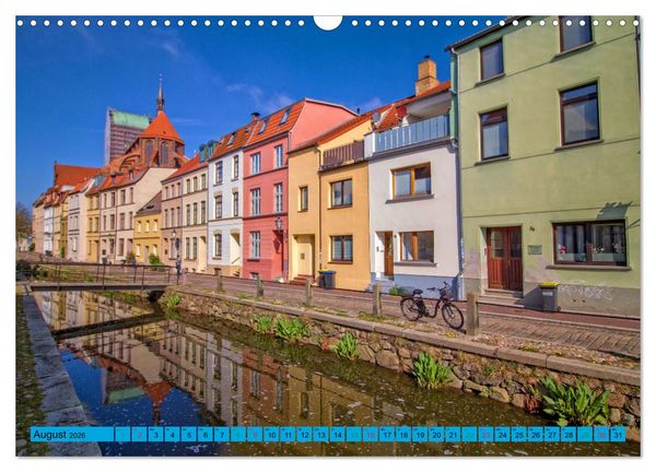 Produktbild: Hansestadt Wismar - Sehnsuchtsort (Wandkalender 2026 DIN A3 quer), CALVENDO Monatskalender