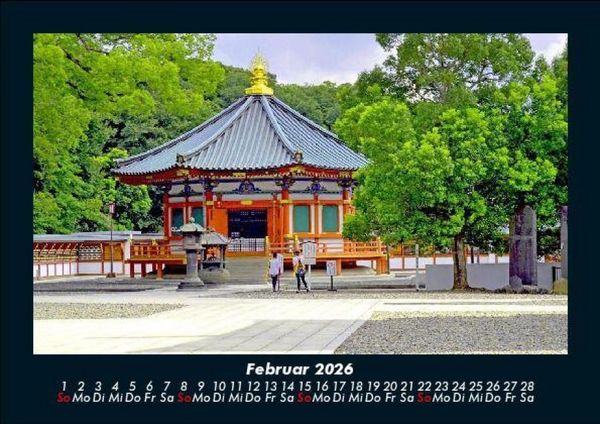 Produktbild: Tempel 2026 Fotokalender DIN A5