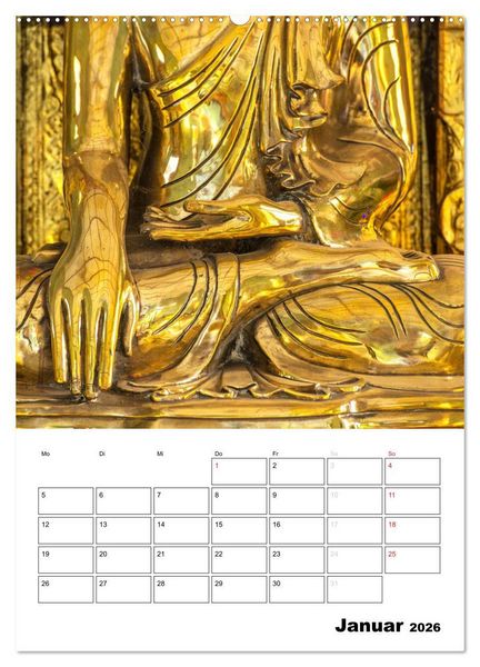 Produktbild: MEDITATION - Wellness f&uuml;r die Seele (Wandkalender 2026 DIN A2 hoch), CALVENDO Monatskalender