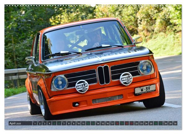 Produktbild: OLDTIMER BERGRENNEN - BMW Fahrzeuge (hochwertiger Premium Wandkalender 2025 DIN A2 quer), Kunstdruck in Hochglanz