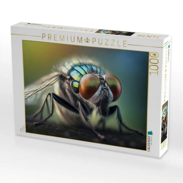 CALVENDO Puzzle Fliege | 1000 Teile Lege-Größe 64x48cm Foto-Puzzle für glückliche Stunden