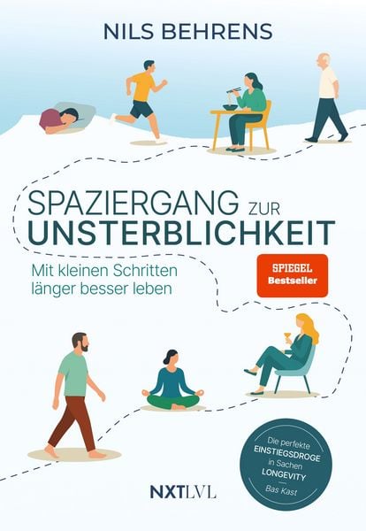 Produktbild: Spaziergang zur Unsterblichkeit  Mit kleinen Schritten l&auml;nger besser leben, Lon