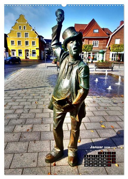 Produktbild: Malerisches Otterndorf (Wandkalender 2026 DIN A2 hoch), CALVENDO Monatskalender