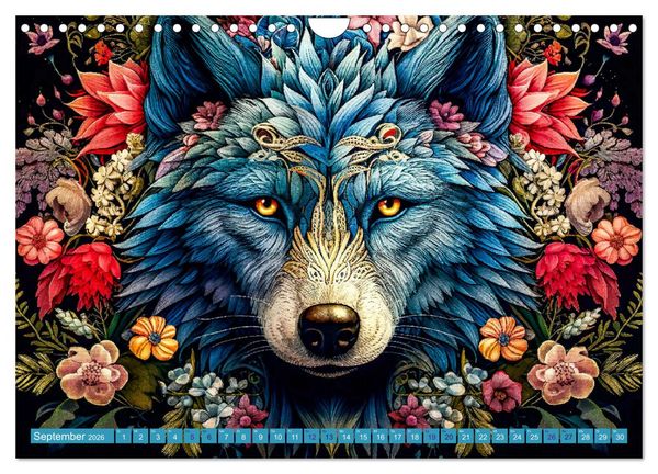Produktbild: Lustige Waldtiere (Wandkalender 2026 DIN A4 quer), CALVENDO Monatskalender