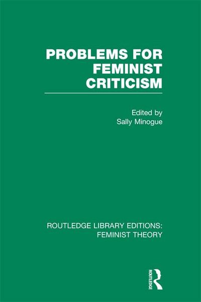 Produktbild: Problems for Feminist Criticism (RLE Feminist Theory)