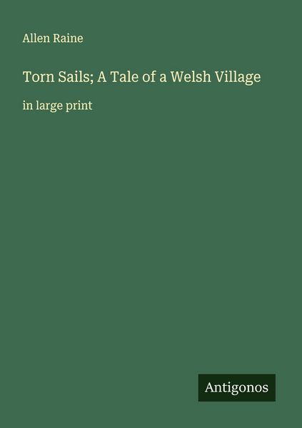 Produktbild: Torn Sails; A Tale of a Welsh Village