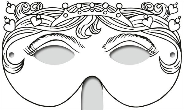 Produktbild: Zauberhafte Masken zum Ausmalen