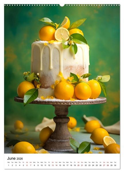 Produktbild: Cake Heaven (Wall Calendar 2026 DIN A2 portrait), CALVENDO 12 Month Wall Calendar