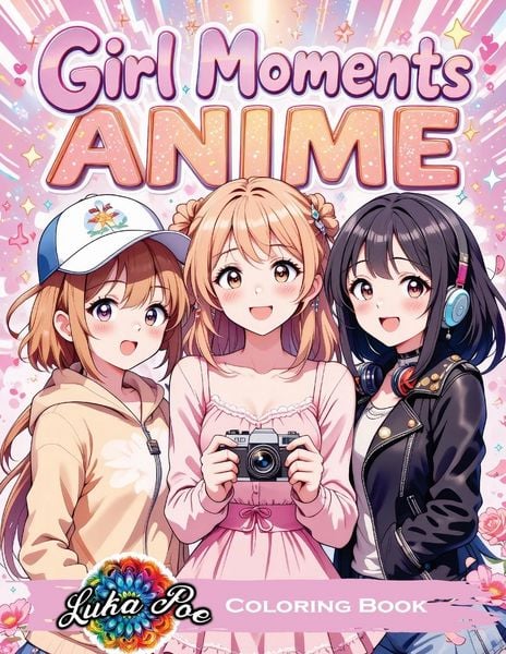 Produktbild: Girl Moments Coloring Book