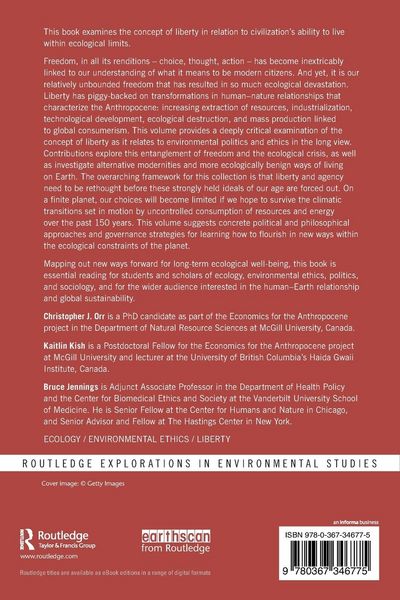 Produktbild: Liberty and the Ecological Crisis