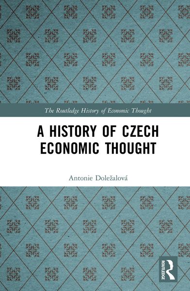 Produktbild: A History of Czech Economic Thought